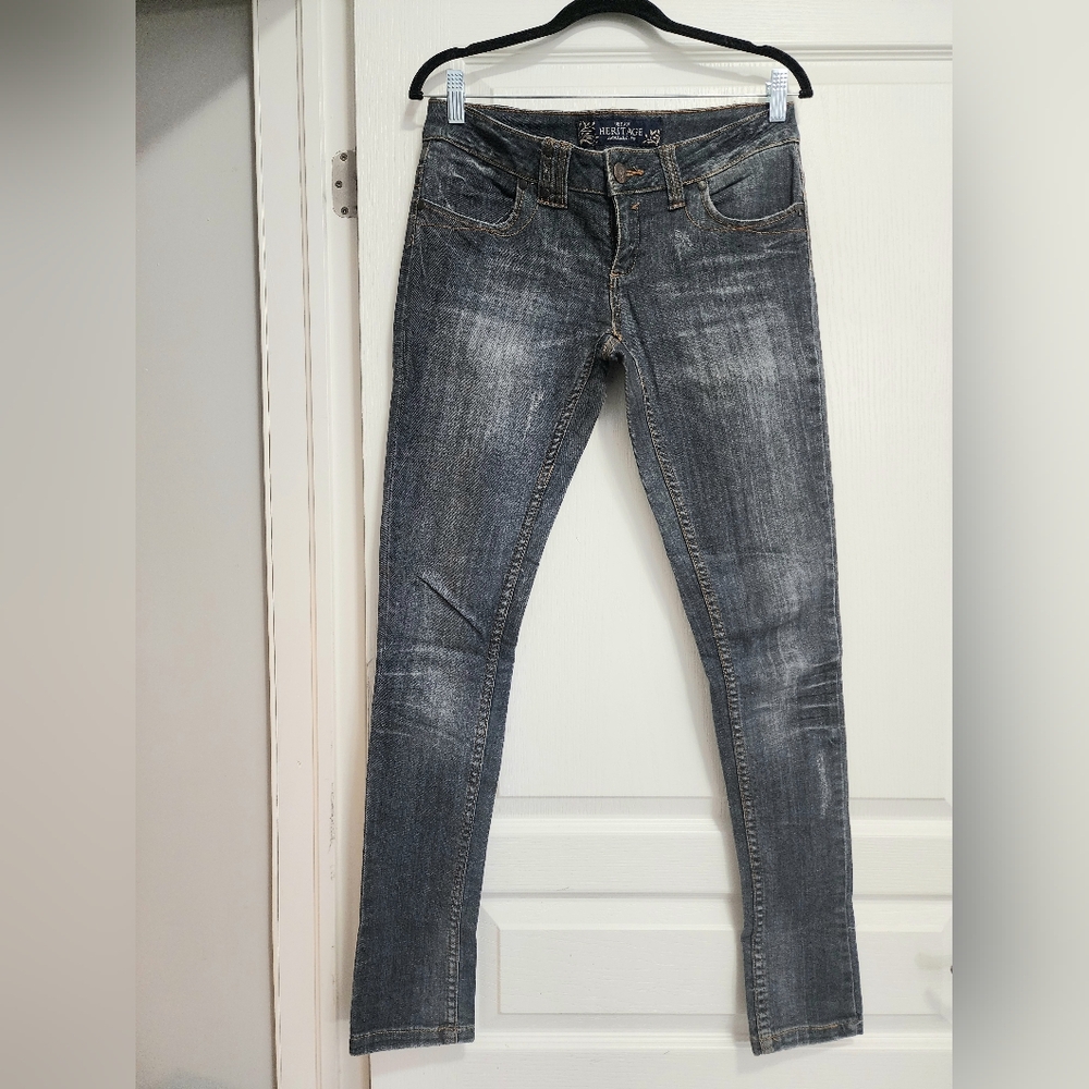 Urban Behavior Dark Gray Skinny Jeans